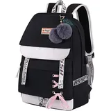 ASGE Schulrucksack schwarz
