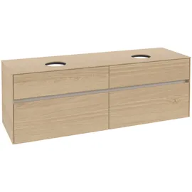 Villeroy & Boch Collaro Waschbeckenunterschrank C05200VJ 160 x 55 cm Nordic Oak