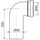 Alcaplast M908 Ablaufbogen Komplett DN90/90