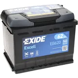 Exide Excell EB620 62Ah 12V