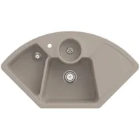 Villeroy & Boch V&B Eckspüle Solo Eck ALG, Handbetät.,