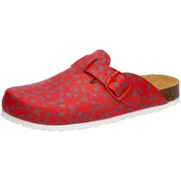 LICO Clog Bioline Clog Print 38 - Rot -