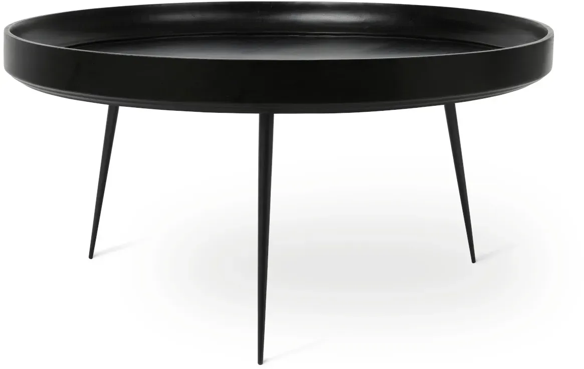 Mater Bowl Couchtisch, schwarz