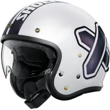 Shoei J.O2 Cross Weiß/Lila/Schwarz S