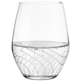 Holmegaard Wasserglas 25 cl 2 Stck. Cabernet Lines Gravierte Dekoration