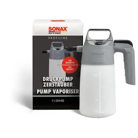 Sonax DruckpumpZerstäuber für Lösemittel (1 Stück) zum bequemen Aufbringen von lösemittelhaltigen Reinigungs- und Pflegemitteln | Art-Nr. 04961050