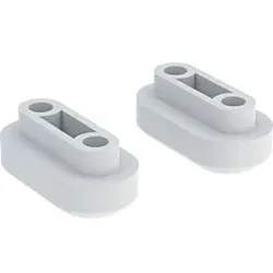 Geberit Set Ausgleichspuffer für WC-Sitzring 244306001 für Geberit AquaClean Tuma