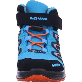 Lowa Maddox GTX Mid Kinder blau/orange 36