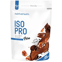 Nutriversum ISO PRO - PURE (1000 g, Schokolade & Haselnuss)