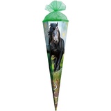 ROTH Schultüte Roth Schultüte Power Horse 50 cm - eckig Tüllverschluss - Zuckertüte Schulanfang