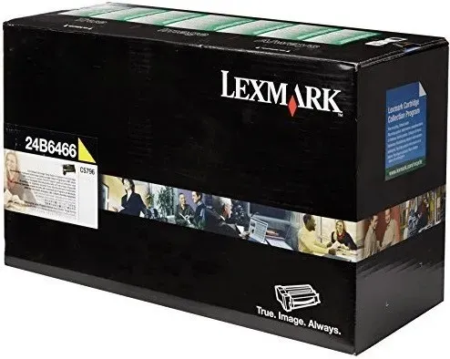 Original Lexmark Toner 24B6466 gelb für CS 796 oV