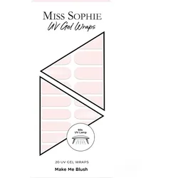 Miss Sophie 20 UV Gel Wraps Kunstnägel & Nageldesign   MAKE ME BLUSH 