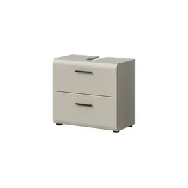 xonox.home Waschbeckenunterschrank – beige – Maße cm B: 60 H: 55