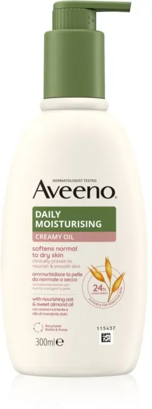 Aveeno Daily Moisturising Softens Dry Skin sanfte Bodymilch 300 ml