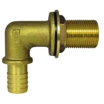 Aquacraft Models AquaCraft Tankdurchführung 90 Grad 1" AG x Tülle 25 mm