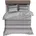 Mako-Satin Gestreift 240 x 220 cm 2 x 80 x 80 cm