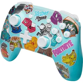 PowerA Fortnite Sticker Mania Controller Mehrfarbig für Nintendo Switch