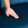 Homcom Schlafsessel mit Schlaffunktion Polyester 73 x 81 x 63 cm Blau mit Kissen