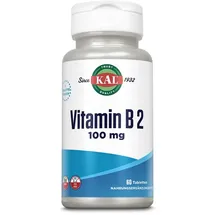 Supplementa Vitamin B2 Riboflavin 100 mg KAL 60 st