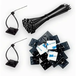 SOLAR THE WORLD® Kabelschellen (selbstklebend)