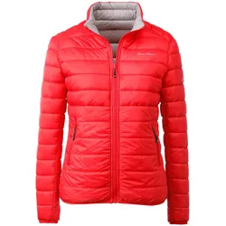 Wendejacke DEPROC ACTIVE "GILMOUR REVERSAL Women", Damen, Gr. 36 (S), rot, 100% Polyamid, casual, tailliert, Langarm gerader Abschluss mit Gummizug, Jacken, Wendejacke mit schlichtem Design