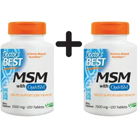 Doctor's Best MSM 1500 mg Tabletten 120 St.