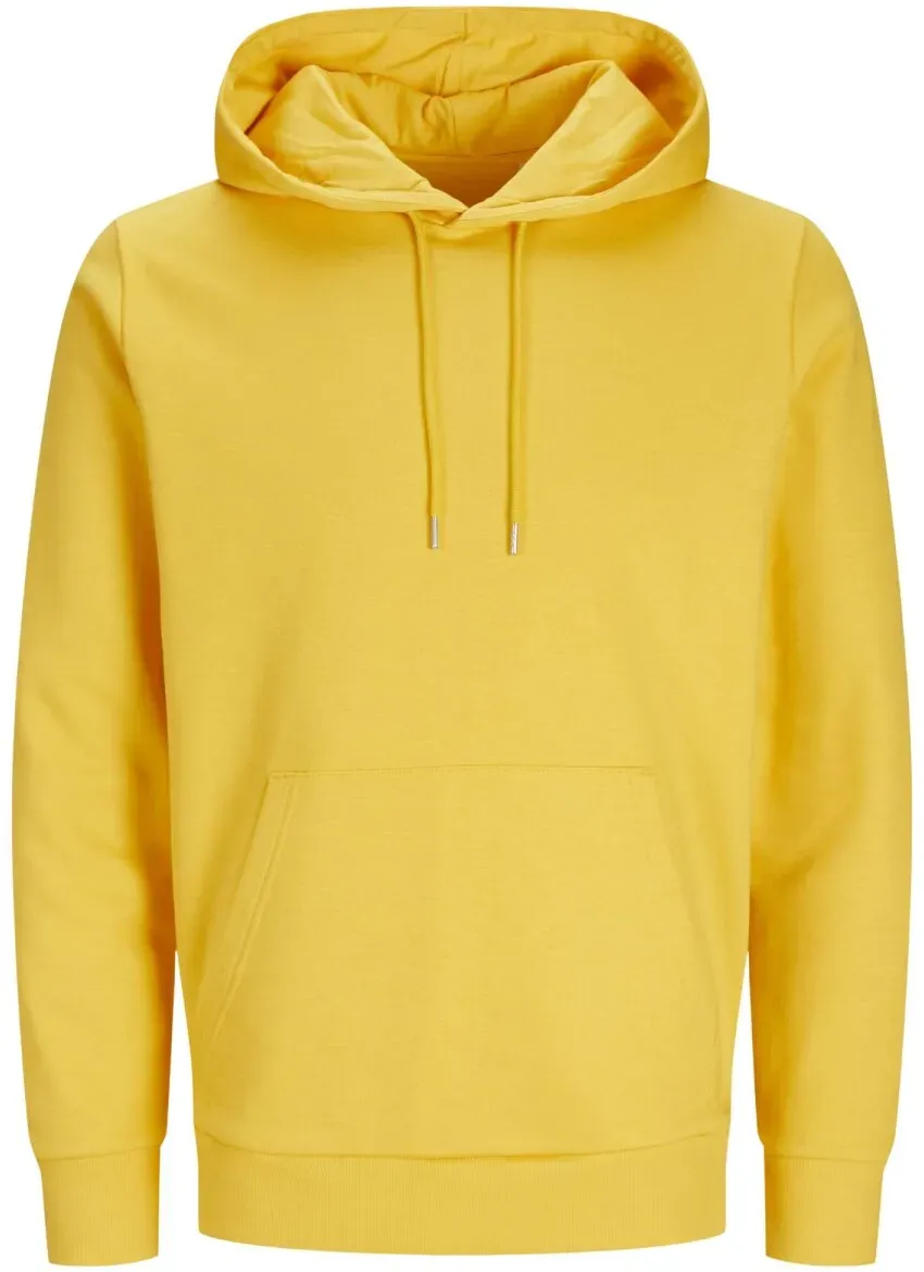 JACK & JONES - BLANKS - Basic Hoodie - Spectra Yellow / S
