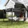 Outsunny Pergola 3 x 2,27 m Dunkelgrau