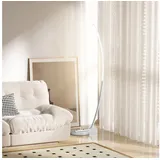 Homcom LED Stehlampe Wohnzimmer Dimmbar, Stehleuchte mit 3 Lichtfarben, verstellbar Helligkeit, Standleuchte für Wohnzimmer Schlafzimmer