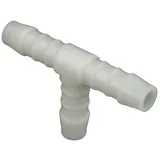 tecuro Schlauchverbinder T-Stück Ø 12 mm Nylon weiß