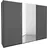270 x 210 x 62 cm Grau