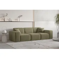 Fun Möbel Sofa Designersofa CELES PREMIUM 3-Sitzer in Stoff