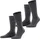 Esprit Basic Uni Socken 2er Pack Grau 43-46