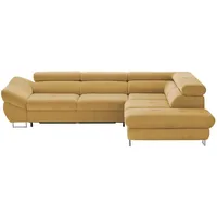 switch Ecksofa  Fabio , gelb , Maße (cm): B: 280 H: 69 T: 235.0