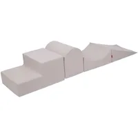 Knorrtoys Knorrtoys® Bällebad »Spielblöcke, grau« Made in Europe, grau