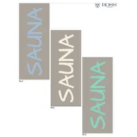 Ross  Selection Saunatuch 80 x 200 cm kiesel