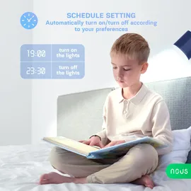 Nous Smarte Glühbirne GU10 4,5 W RGB 1 St.