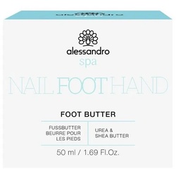 alessandro international Fußpflegecreme Alessandro Spa Nail Foot Hand Foot Butter 50 ml, Reichhaltige Fußbutter