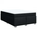 vidaXL Boxspringbett 140 x 200 cm Schwarz