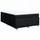 vidaXL Boxspringbett 140 x 200 cm Schwarz