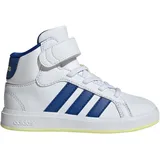 Adidas Kinder halbhoch - Grand Court Mid blau EINHEITSFARBE 35