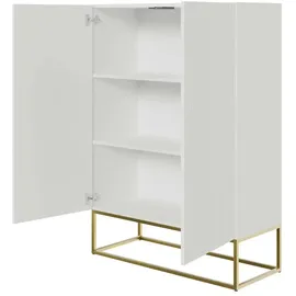 Selsey Highboard 90 x 125 cm Beige