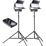 Walimex Pro LED Sirius 160 Bi Color Set 2