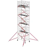 Altrex Fahrgerüst RS Tower 52 Aluminium mit Holz-Plattform 10,20m AH 1,35x1,85m