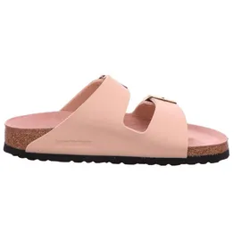 Birkenstock Arizona Birko-Flor schmal triples new beige/pink clay 42