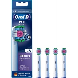 Oral-B Aufsteckbürsten Pro 3D White 4er - Aufsteckbürsten - weiß weiß