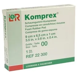 Komprex Schaumgummi Kompr.Gr.00 oval