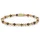 Rebel & Rose RR-40140-G-S Damen-Armband Edelstahl goldfarben Größe 4 mm