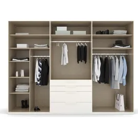 Rauch ORANGE Kleiderschrank Purisma 301 x 223 cm Dekor Grau Graphit