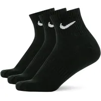 Nike Everyday Lightweight Trainings-Knöchelsocken Black/White 34-38